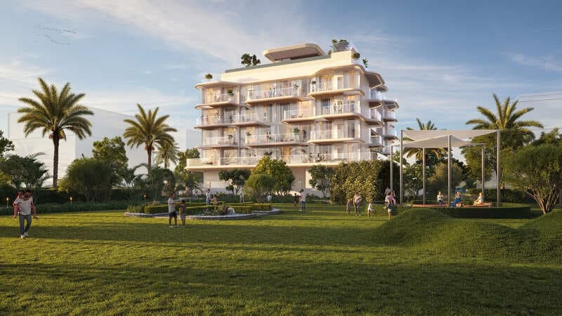 Woodland Crest by AMIS Development, Meydan (Nad Al Sheba 1). Render supplied by developer.