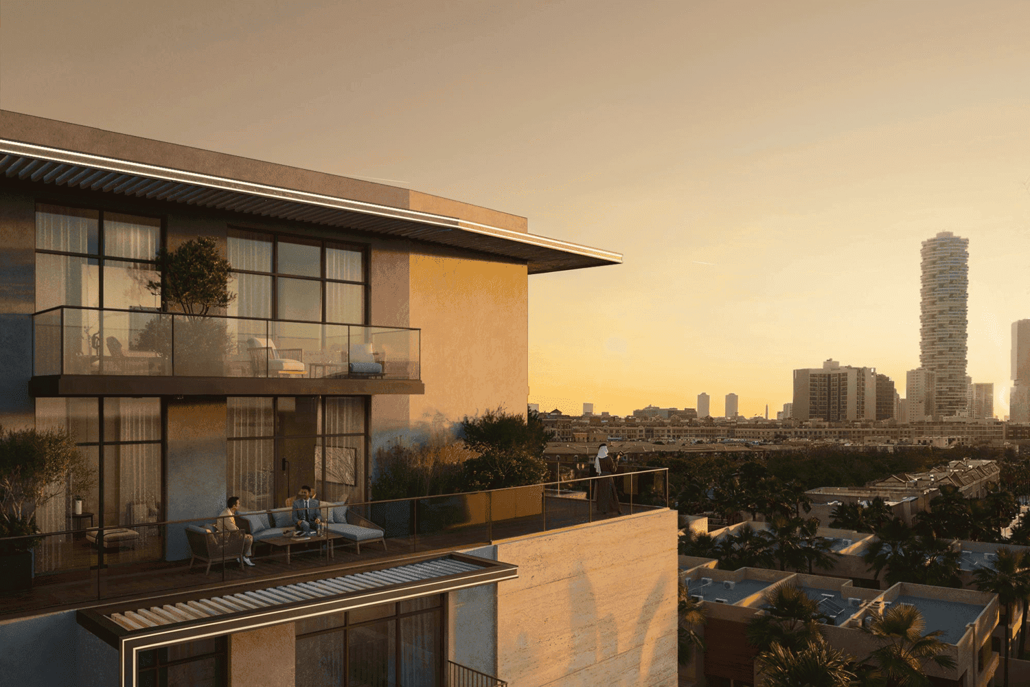 IR1DIAN PARK by Object One, JVC (Jumeirah Village Circle). Render supplied by developer.