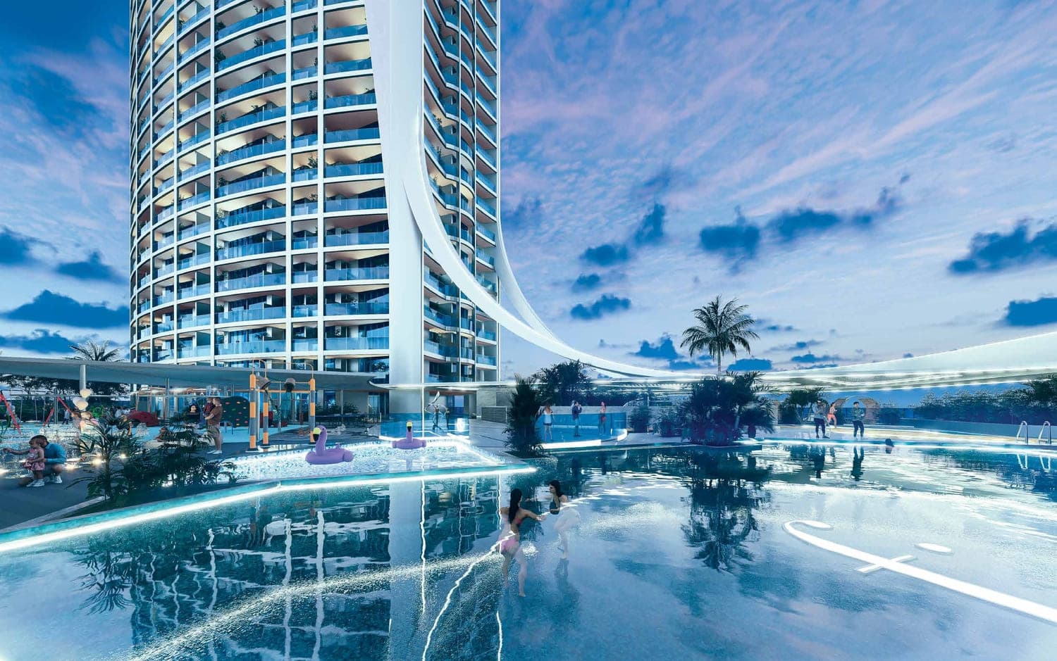 Fashionz by Danube, JVT (Jumeirah Village Triangle). Render supplied by developer.