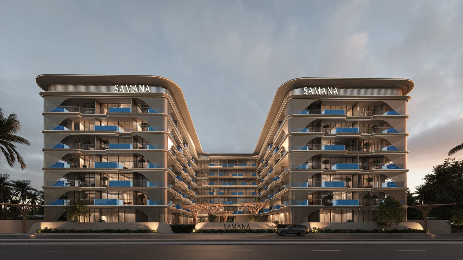 Samana Imperial Garden by Samana, Arjan. Render supplied by developer.