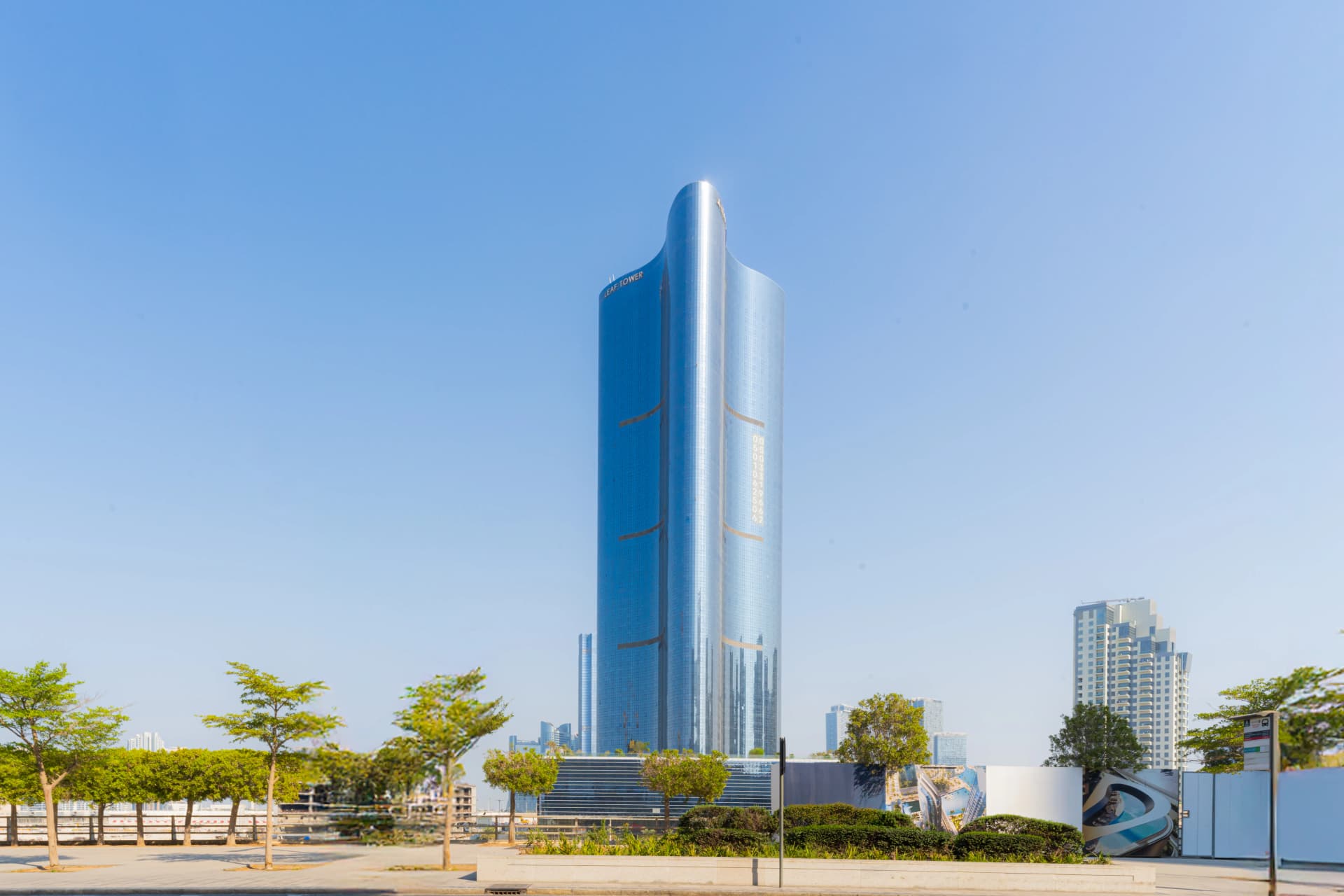 Leaf Tower by MAAM Group, Reem Island. Render supplied by developer.