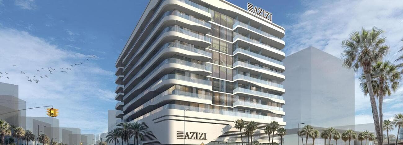 Azizi Raffi by Azizi, Jabal Ali First. Render supplied by developer.
