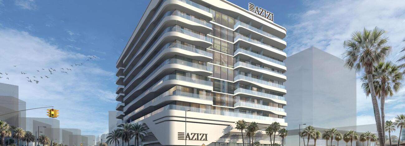 Azizi Raffi by Azizi, Jebel Ali First. Render supplied by developer.