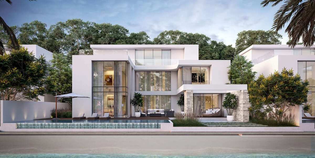 Sobha Siniya Island Villas Phases 1 and 2 by Sobha, Siniya Island. Render supplied by developer.