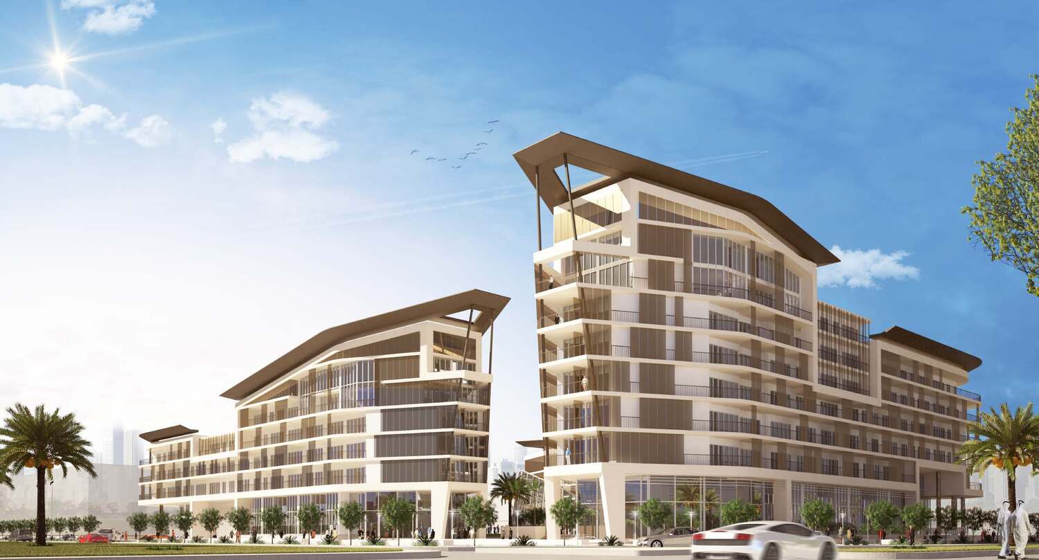 Al Mahra Residence by Siadah Development, Masdar City. Render supplied by developer.