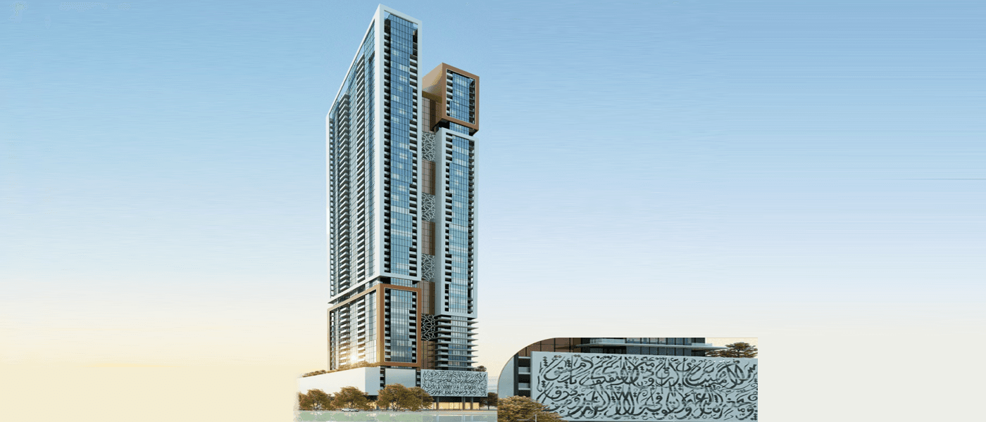 Faradis Tower by Tiger, Al Mamzar-1. Render supplied by developer.