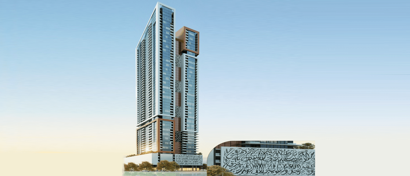Faradis Tower by Tiger, Al Mamzar-1. Render supplied by developer.