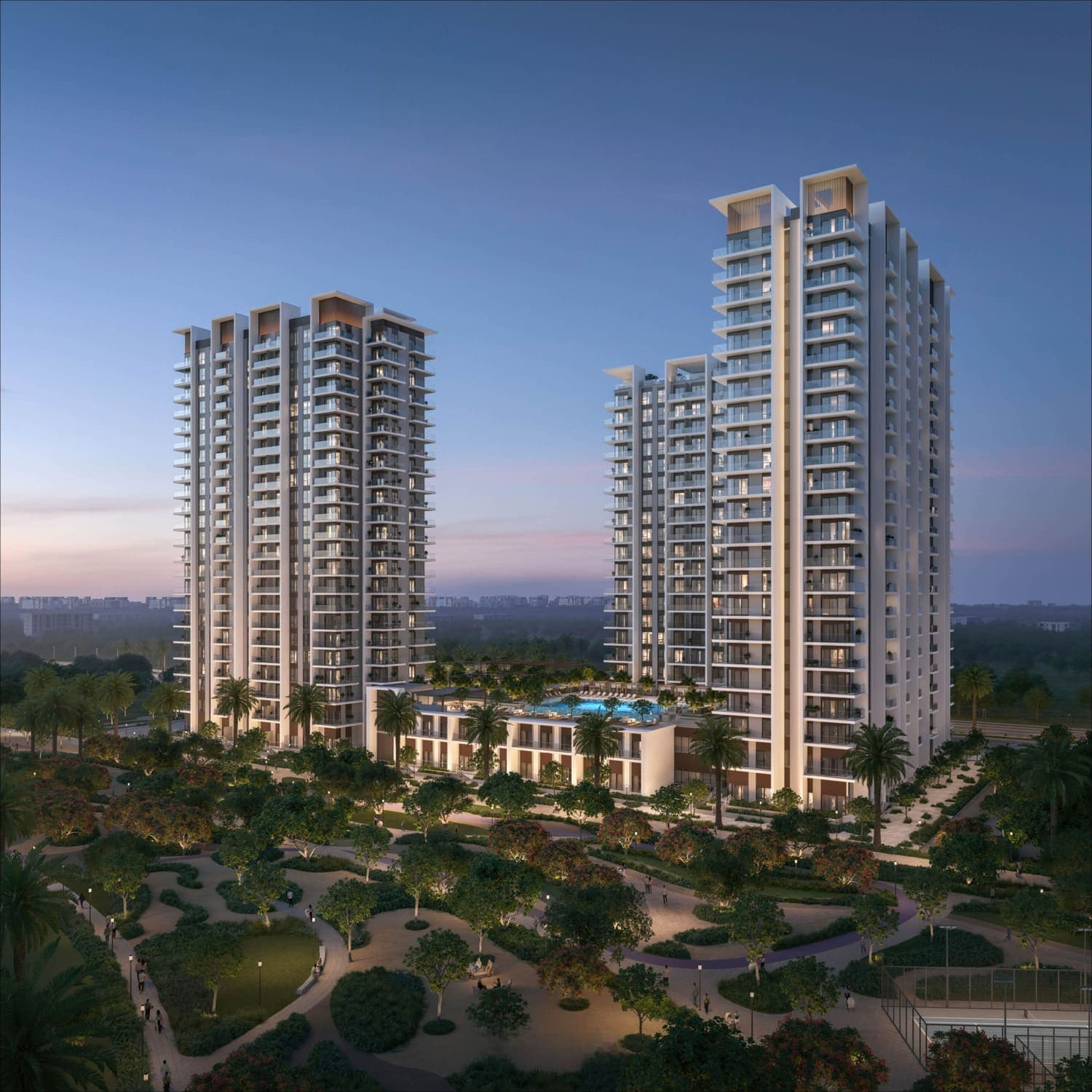 Rosehill by Emaar, Dubai Hills. Render supplied by developer.