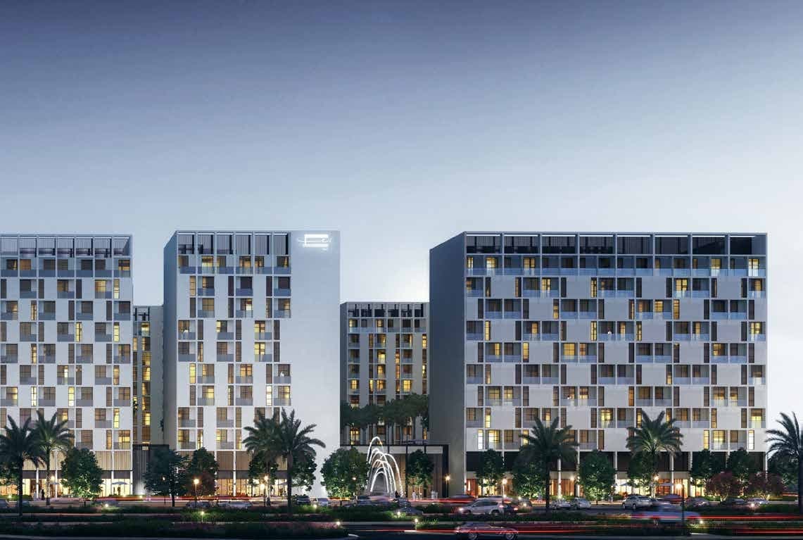 Al Mamsha Sharjah by Alef, Muwaileh Commercial. Render supplied by developer.