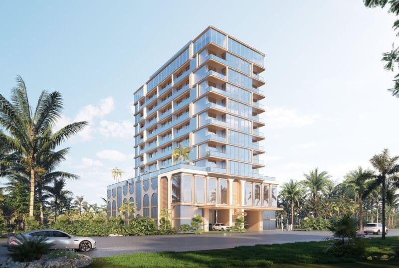 Stamn Yuni by STAMN Real Estate Development, Jumeirah Garden City. Render supplied by developer.