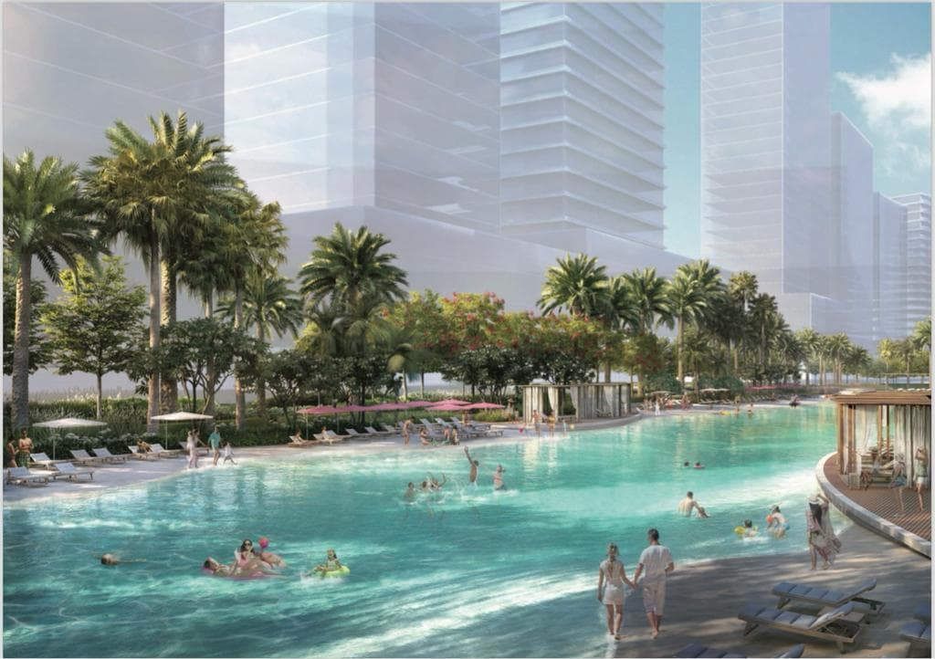 The Waterway by Prestige One, Bukadra. Render supplied by developer.