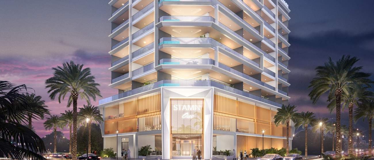 Stamn One by STAMN Real Estate Development, Jumeirah Garden City. Render supplied by developer.
