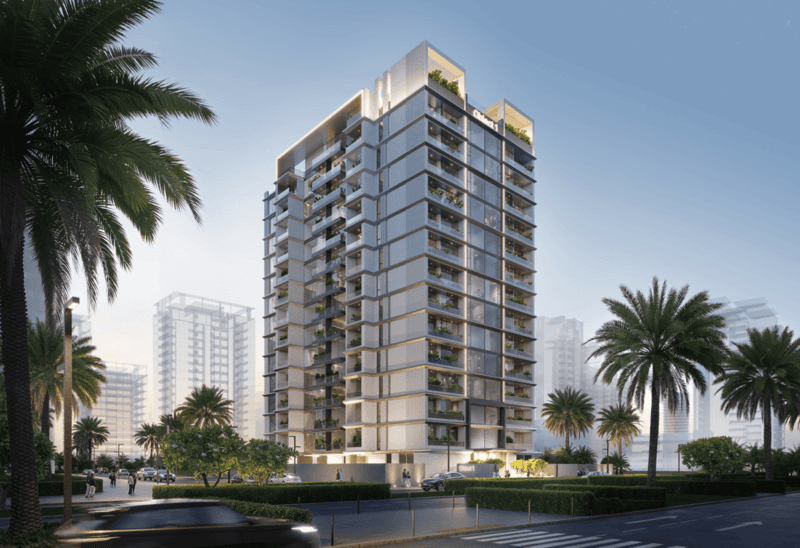 VERDAN1A by Object One, Dubailand Residence Complex. Render supplied by developer.