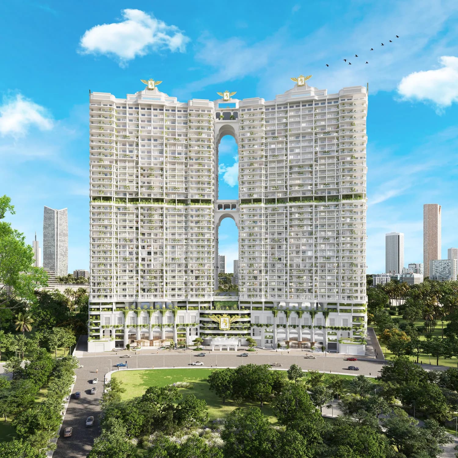 Vincitore Wellness Estate by Vincitore Development, Majan. Render supplied by developer.