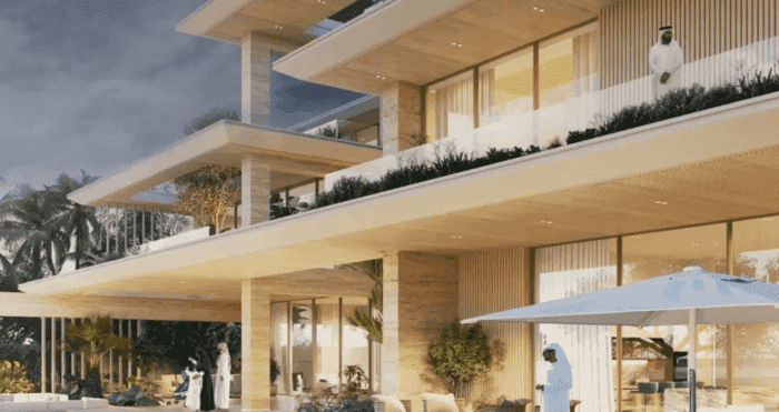 Al Thuraya Island by Ajmal Makan, Al Hamriya. Render supplied by developer.