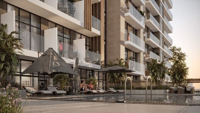 Verdana VI by Reportage, Dubai Investments Park. Render supplied by developer.