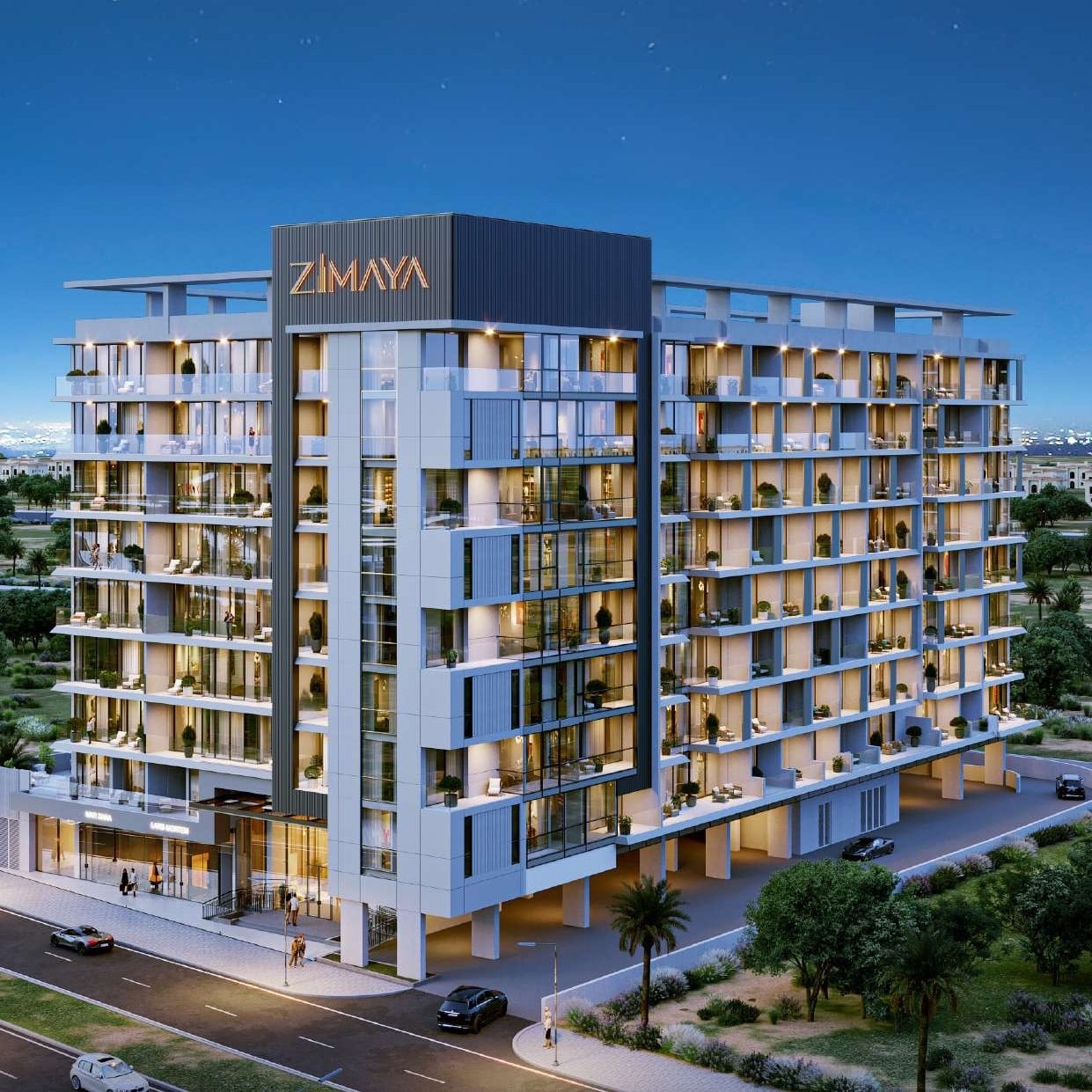 Belle Vie by Zimaya Properties, Dubai Silicon Oasis. Render supplied by developer.