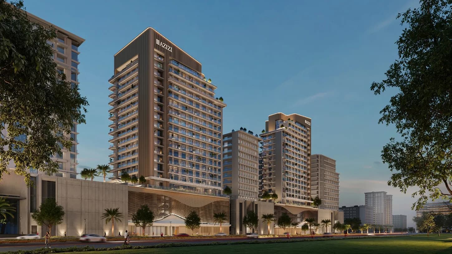 Azizi Leily by Azizi, Al Jaddaf. Render supplied by developer.