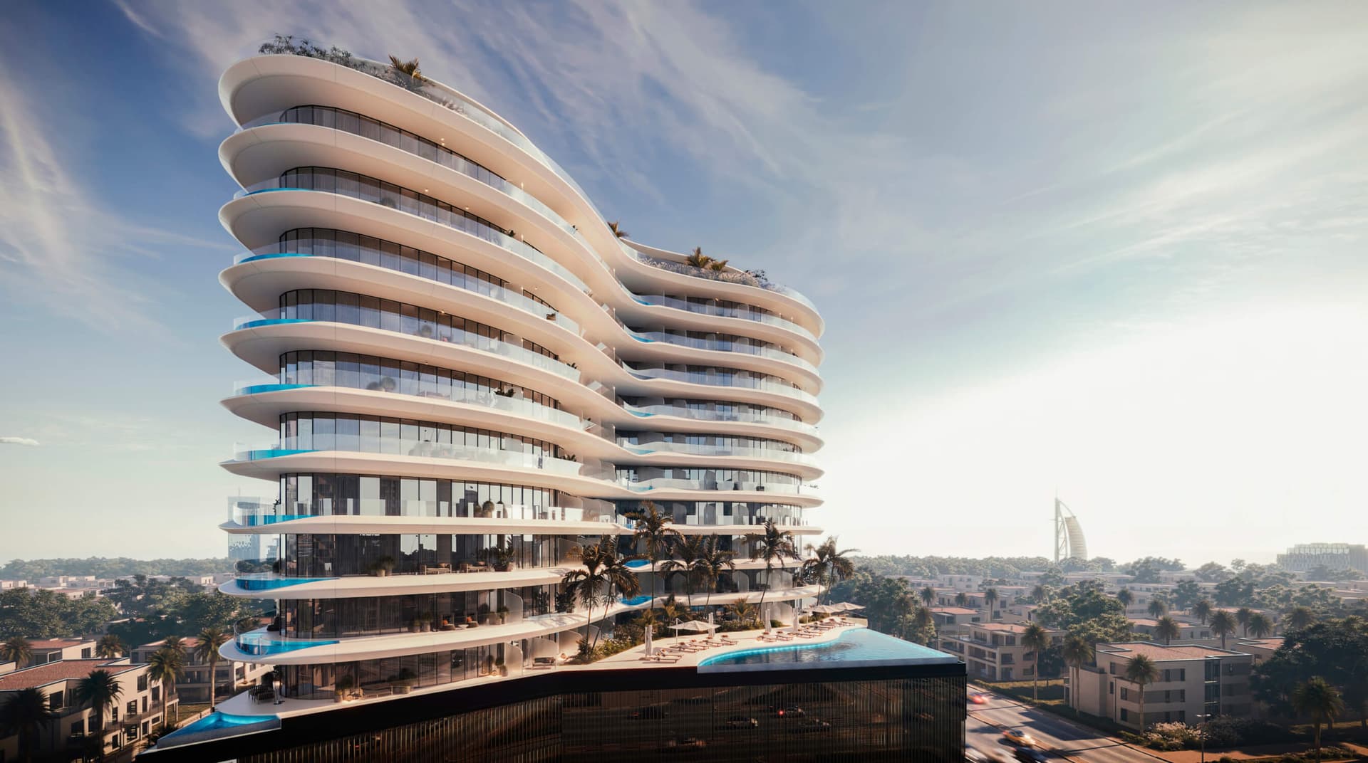 Trussardi Residences by Mira Developments, Al Furjan. Render supplied by developer.