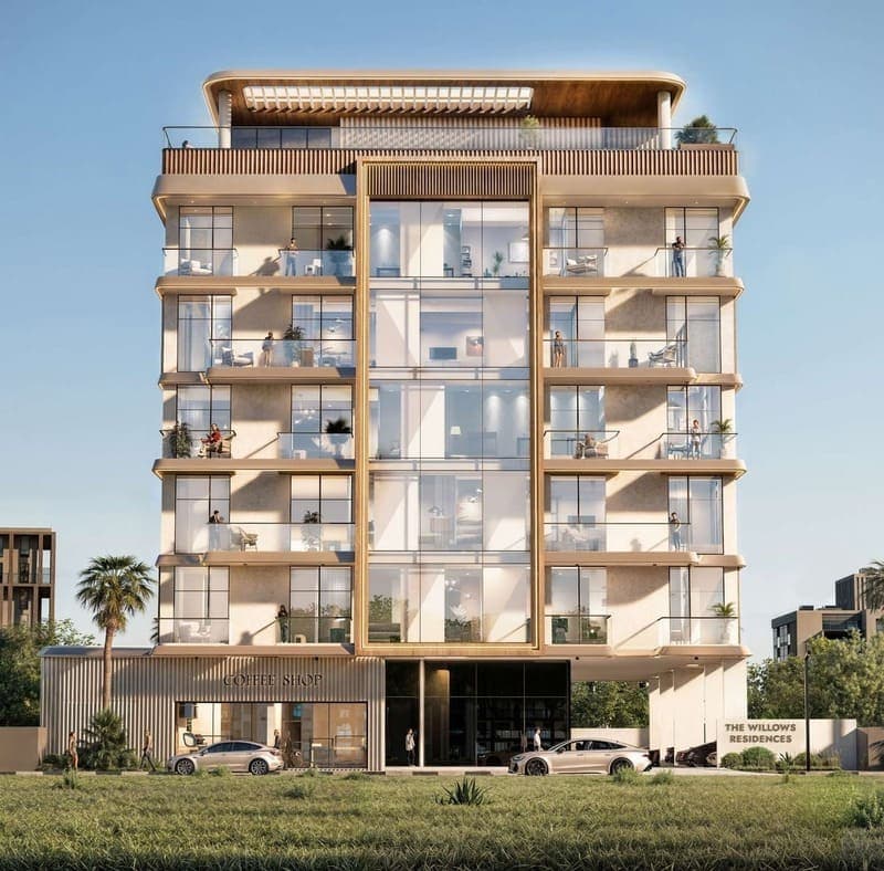 The Willows Residences by SCC Vertex Development, MBR District 11 (Meydan South). Render supplied by developer.