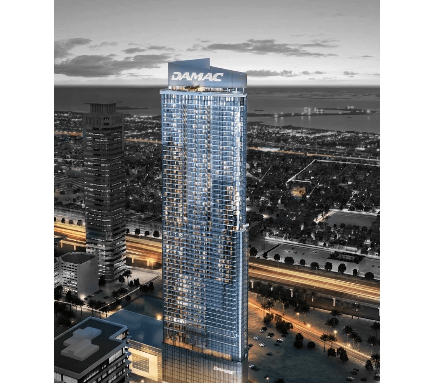 Paramount Tower Hotel And Residences by Damac, Business Bay. Render supplied by developer.