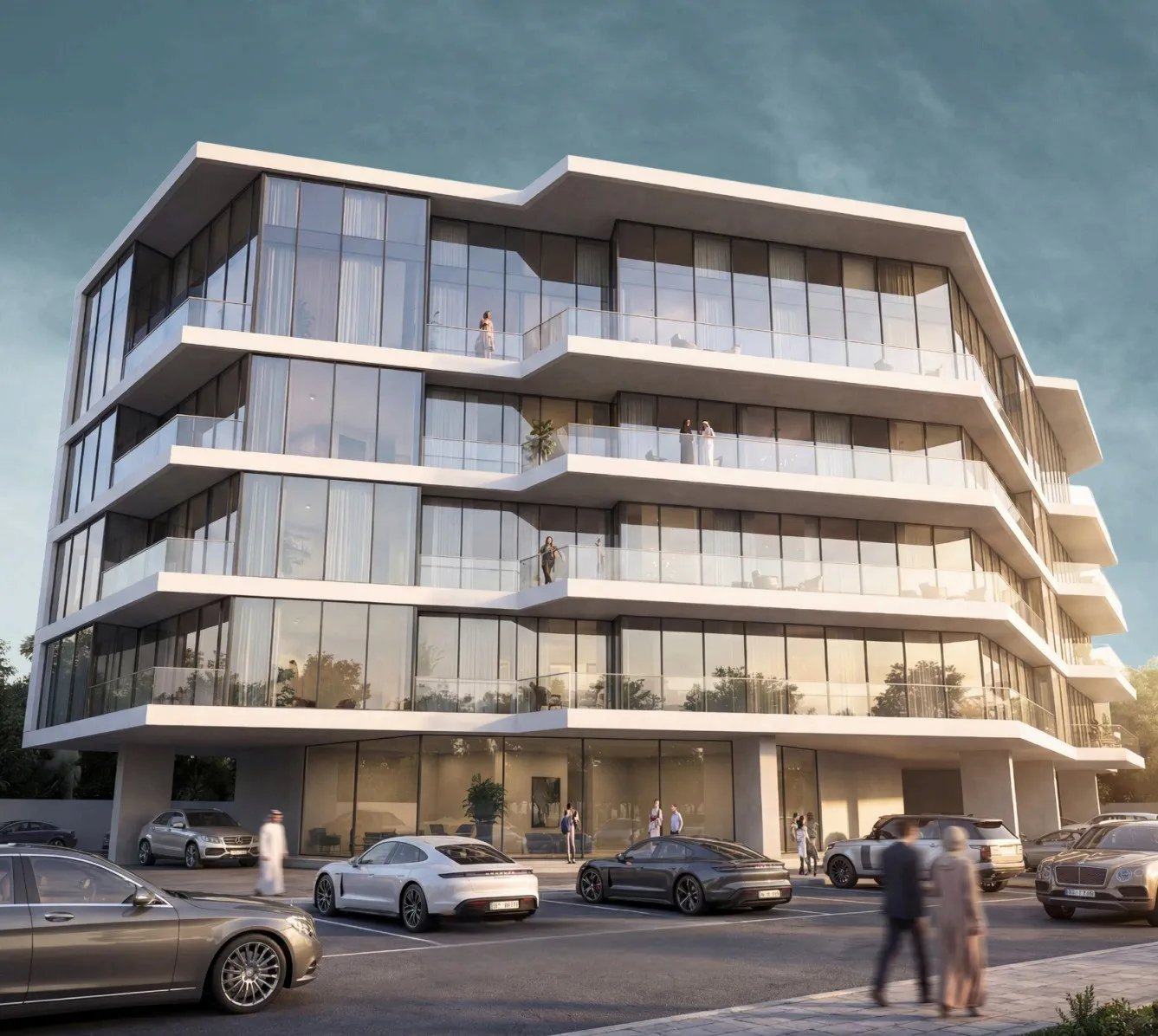 Cresswell Plaza by Merath Management, Dubai South. Render supplied by developer.