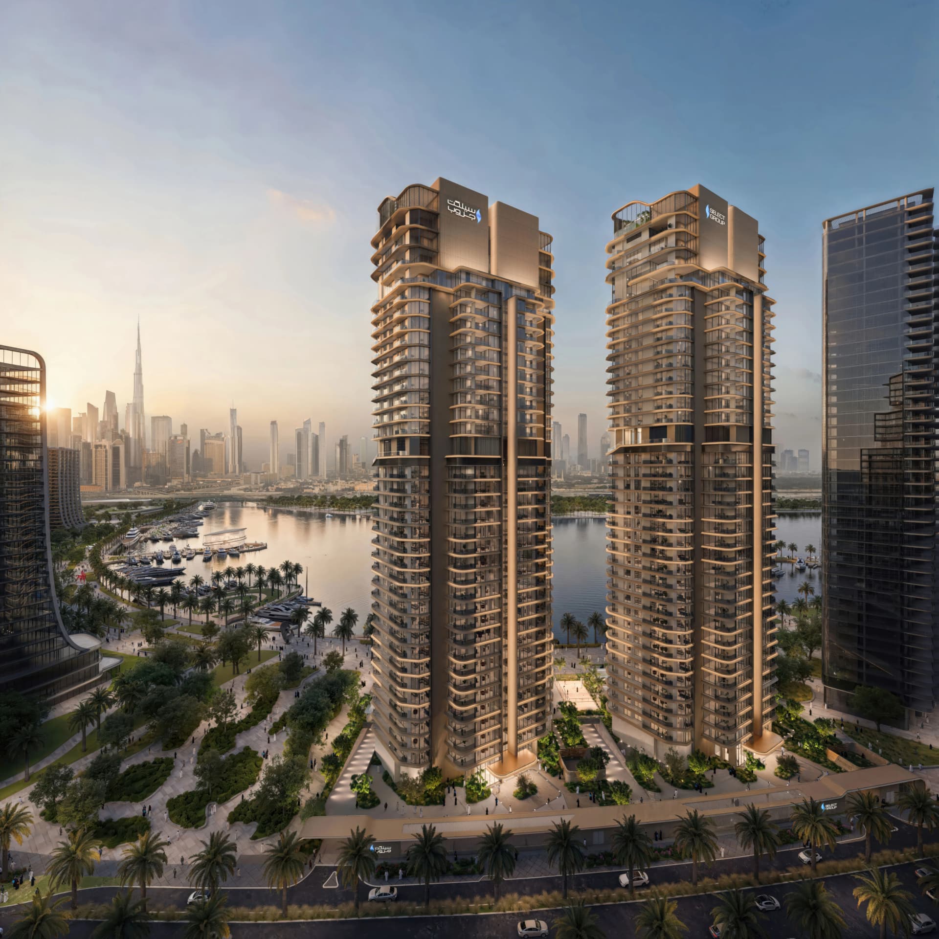 Artistry Two Residences by Select Group, Dubai Design District. Render supplied by developer.
