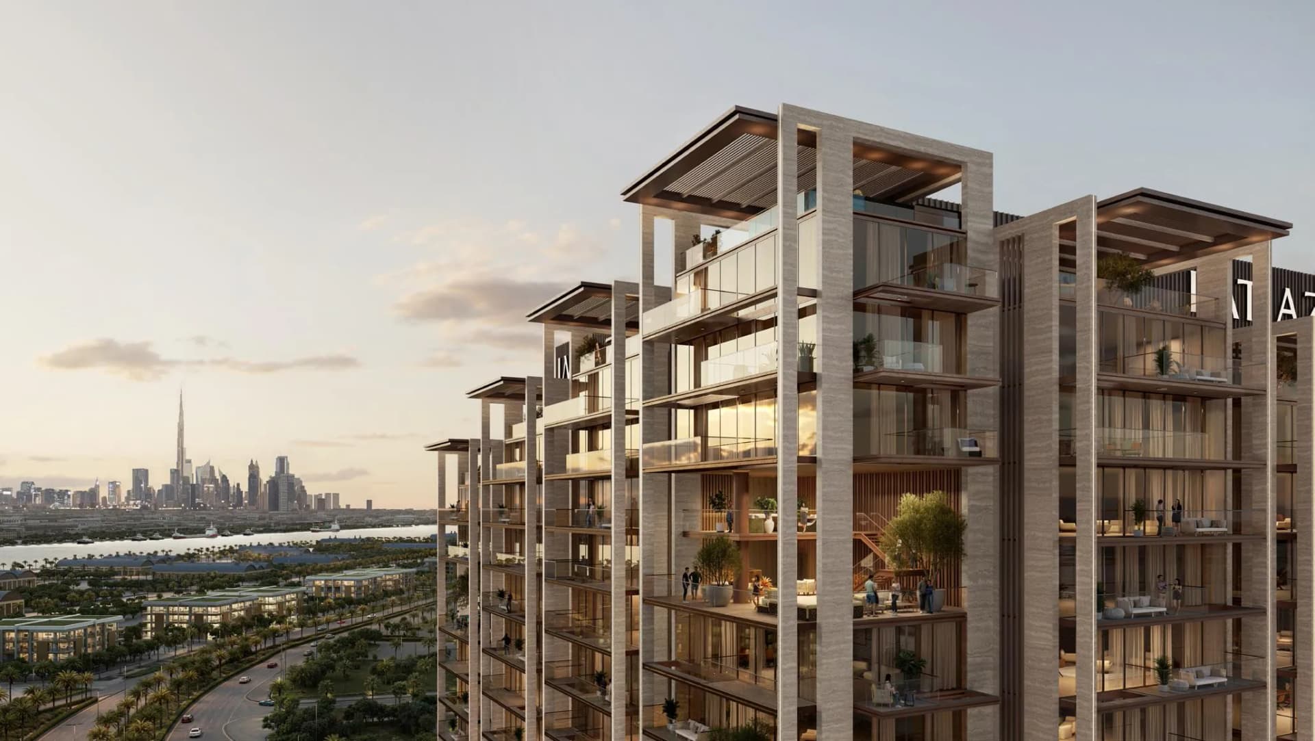 Sea Cliff by Imtiaz, Dubai Islands. Render supplied by developer.