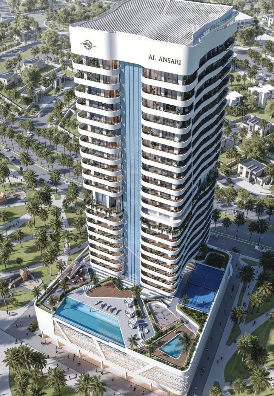Nova Tower by Alansari Real Estate Development, Dubai Science Park. Render supplied by developer.