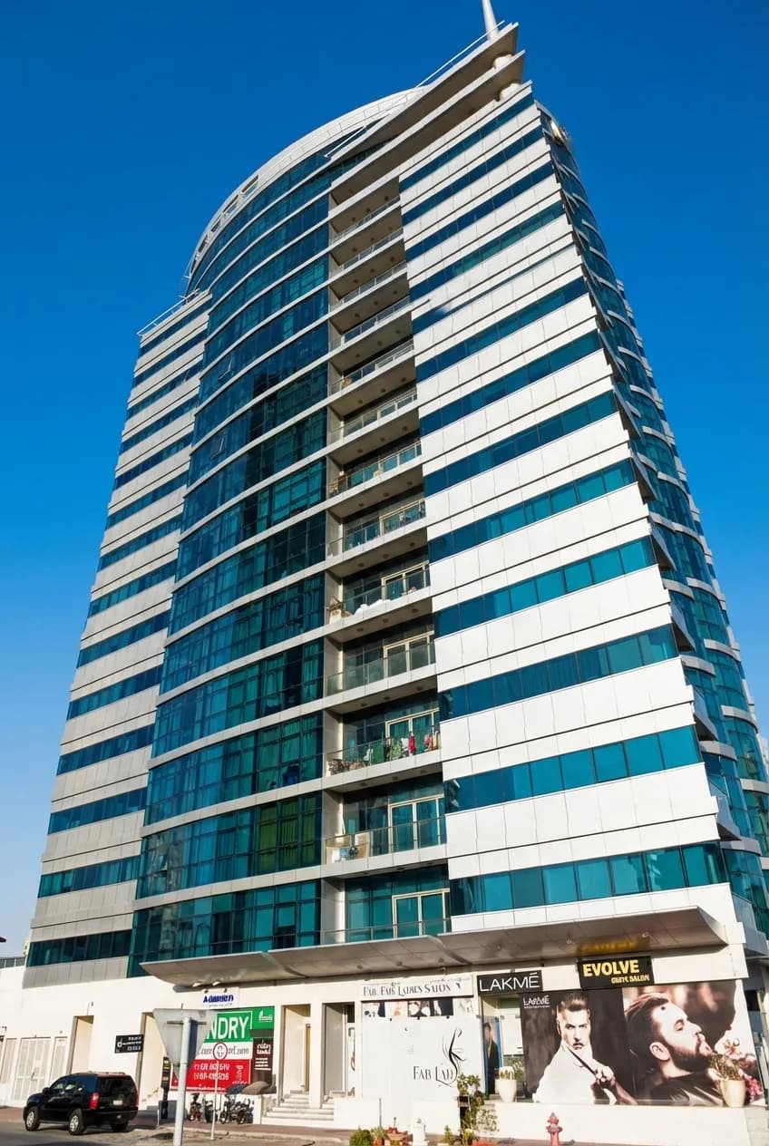 Amaris Tower by Al Wazan Group, JVC (Jumeirah Village Circle). Render supplied by developer.