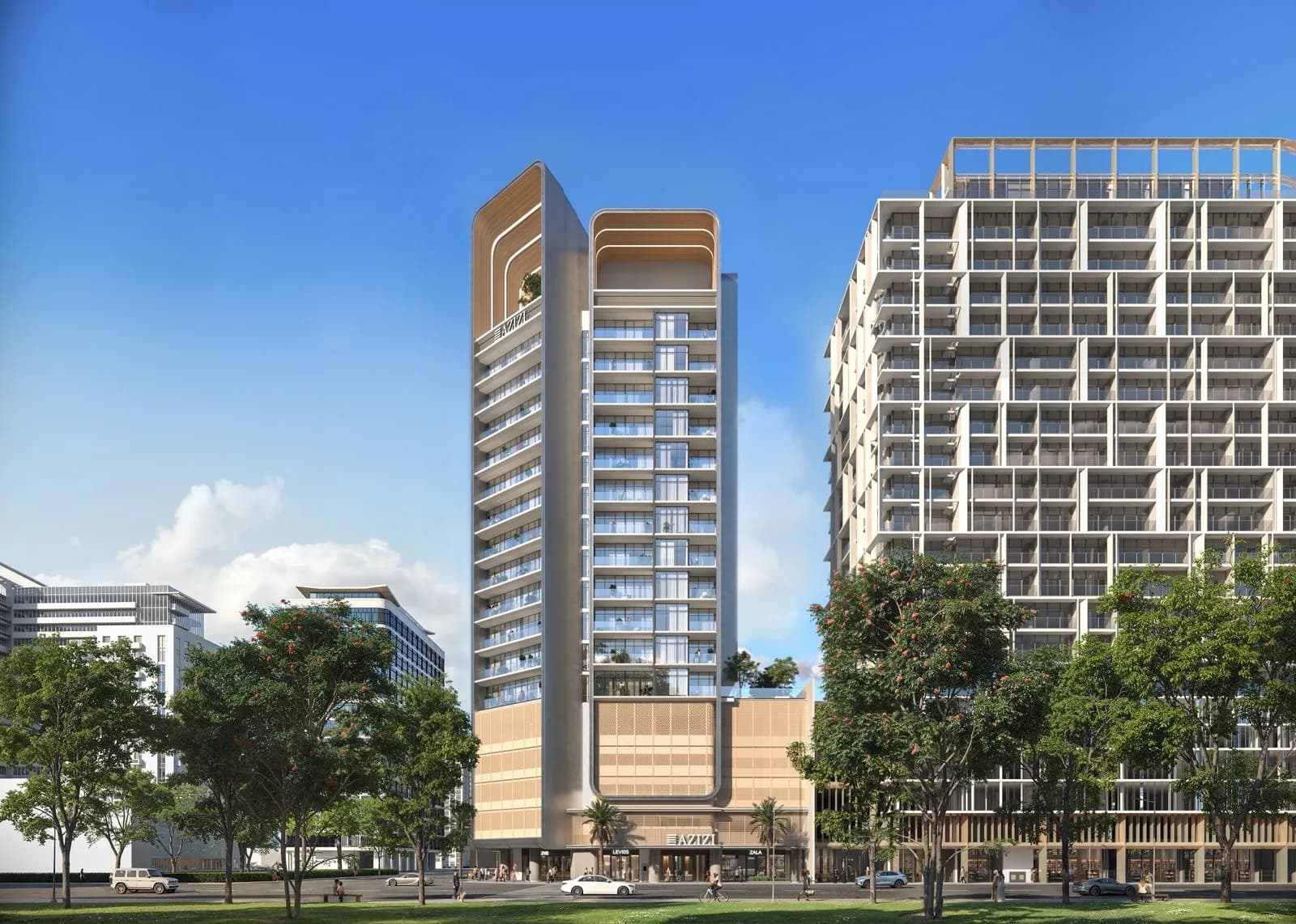 Creek Views 4 by Azizi, Al Jaddaf. Render supplied by developer.