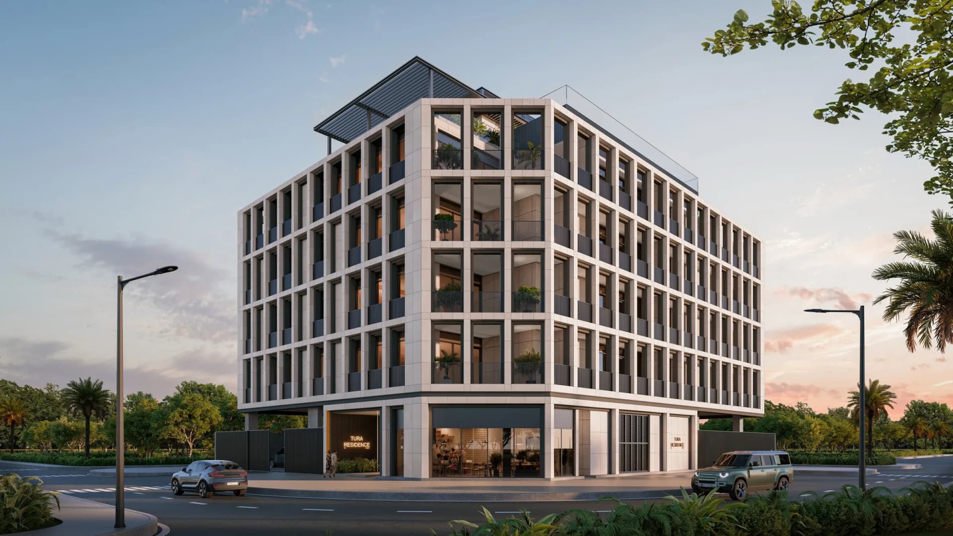 Tura Residence by Namat Real Estate Development, Meydan (Nad Al Sheba 1). Render supplied by developer.