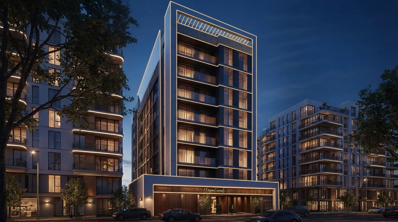 Maison Cannelle Residence by Casa Moderna Real Estate Development, Al Furjan. Render supplied by developer.