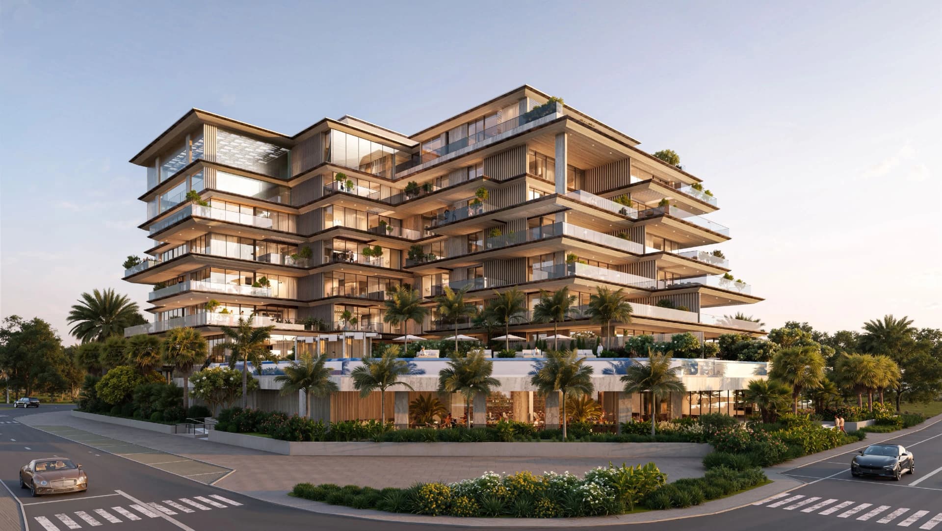Omoria Private Residences by Innovate Living, Dubai Islands. Render supplied by developer.