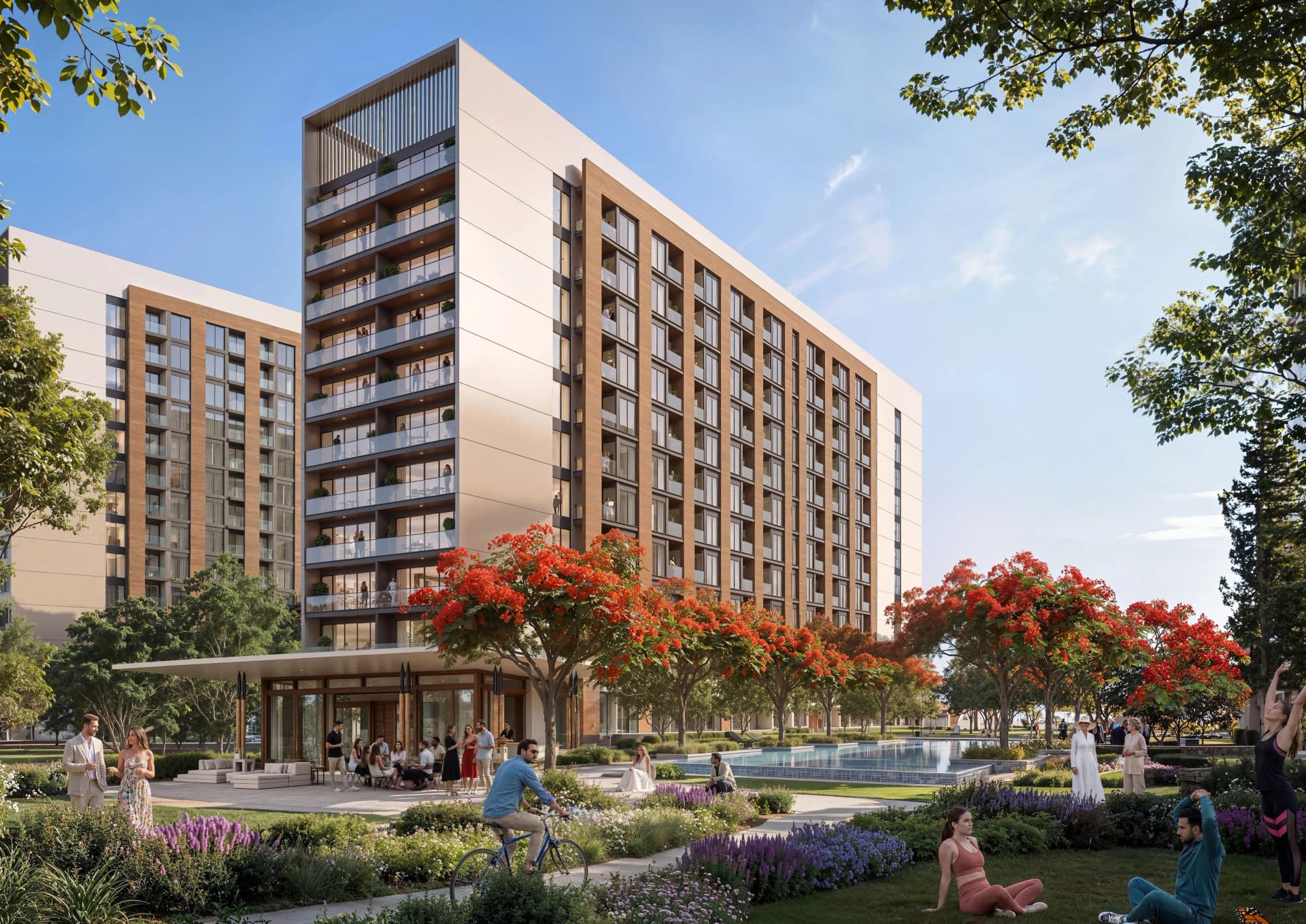 The Woods at Sobha Sanctuary by Sobha, Sobha Sanctuary. Render supplied by developer.