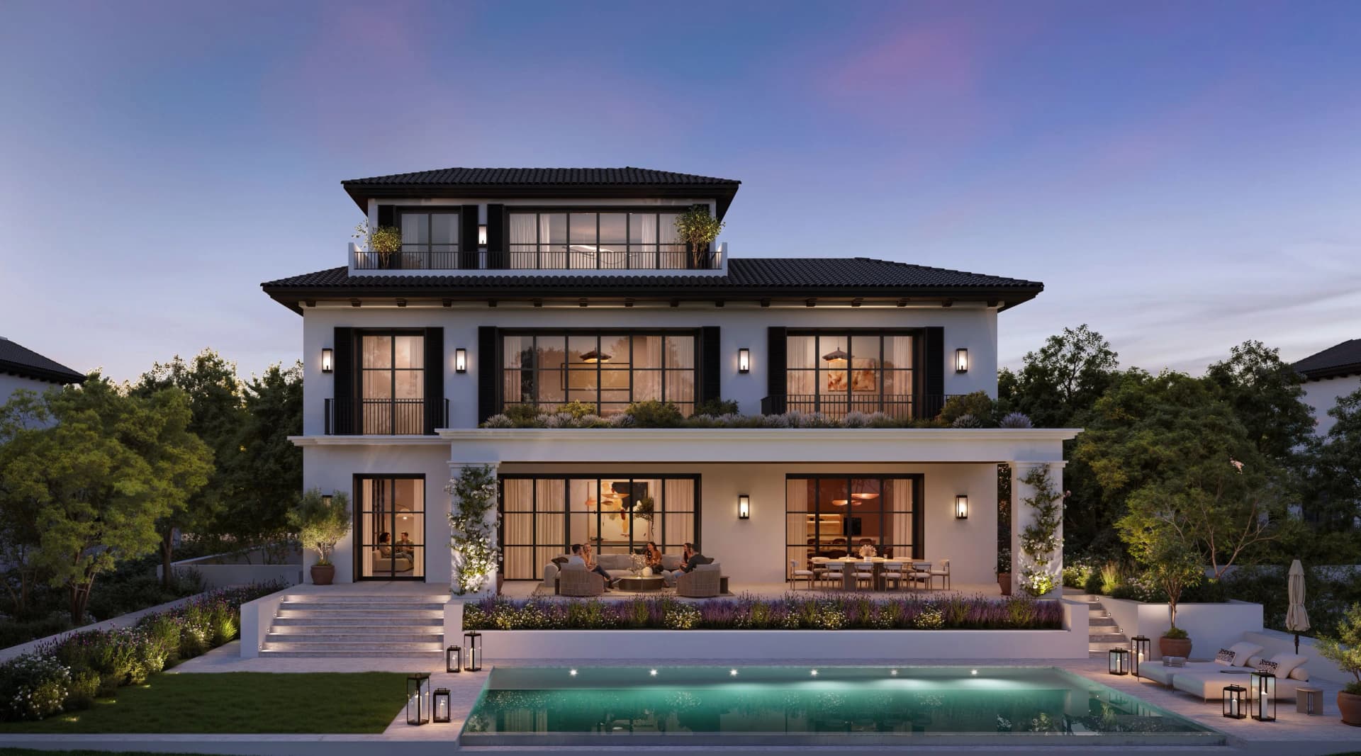 Hudayriyat Golf Estates by Modon, Al Hudayriat Island. Render supplied by developer.