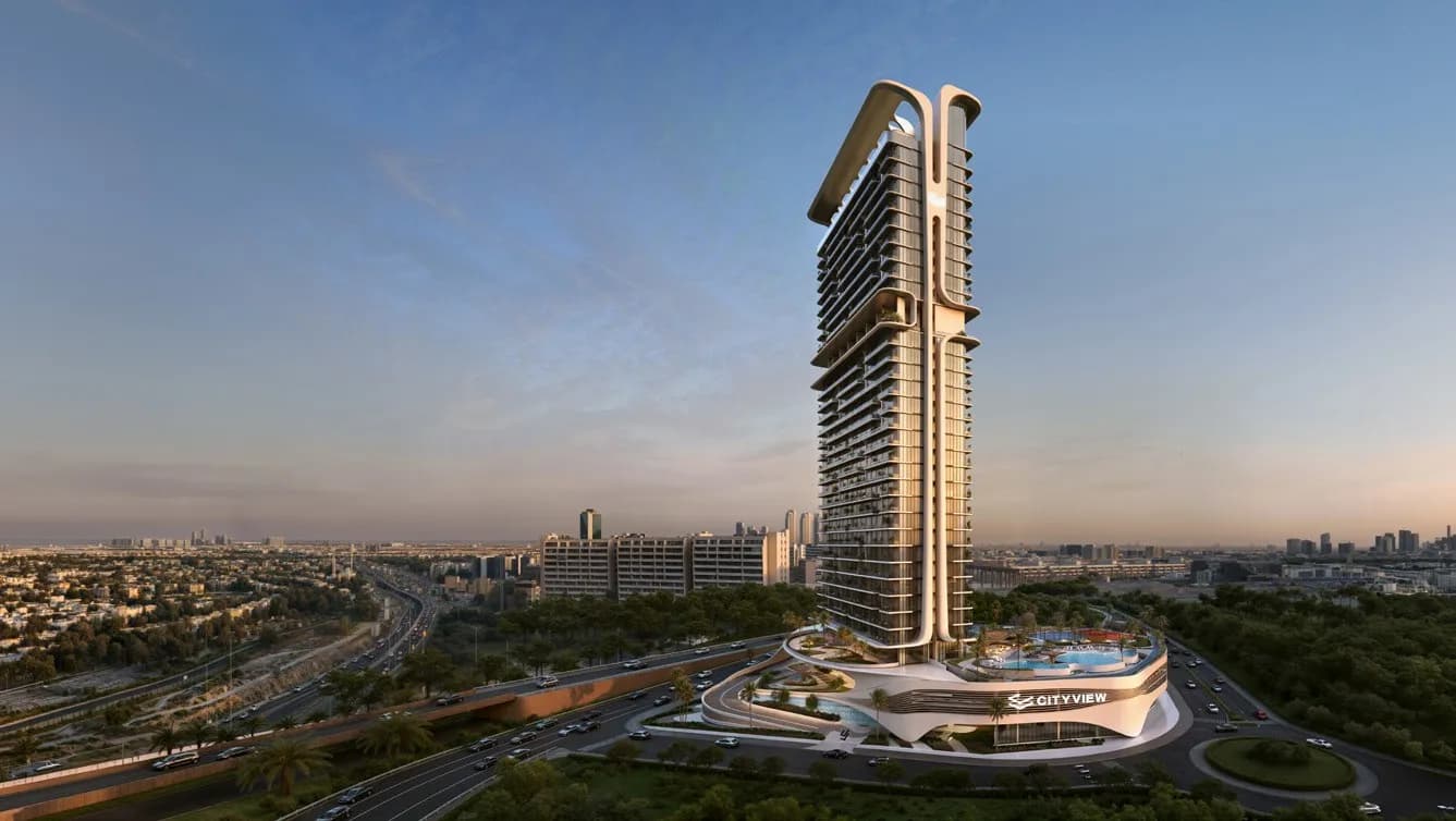 Mövenpick Residences Dubai Motor City Phase 1 by CITYVIEW Developments, Dubai Motor City. Render supplied by developer.