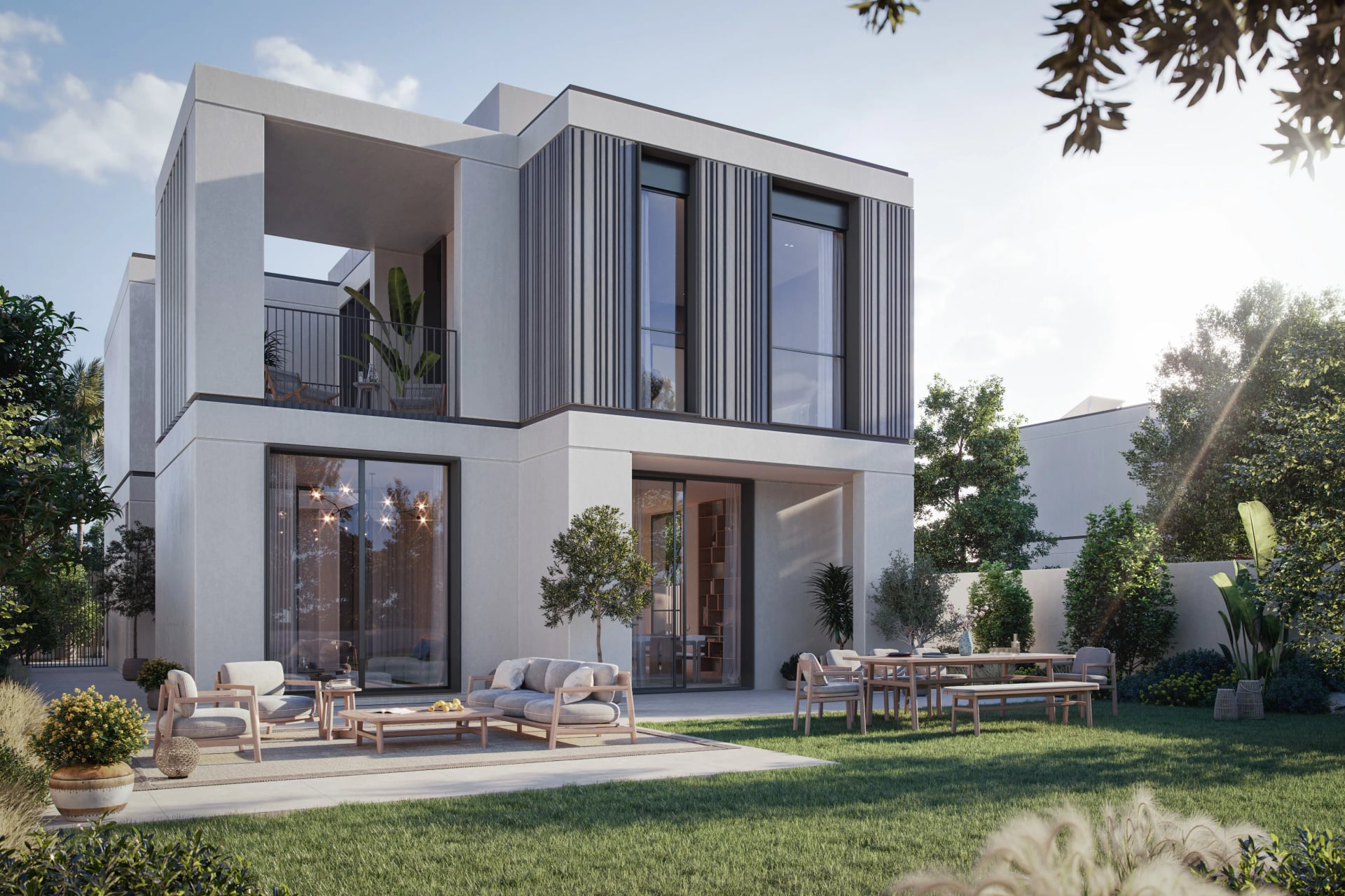 Fay Gardens by Taraf in Masdar City, render supplied by developer