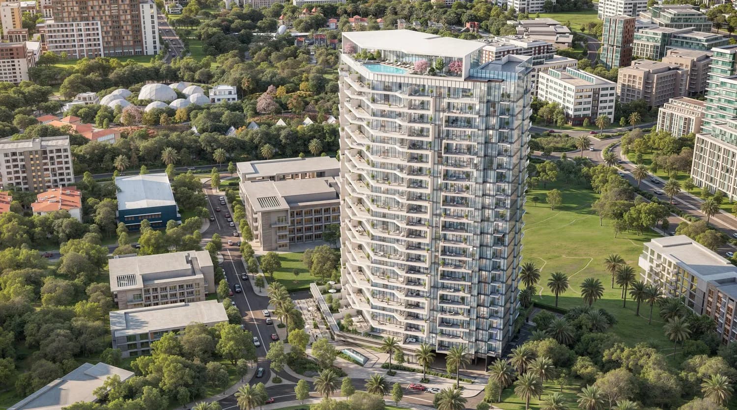 Arthouse Hills by Adaan Development, Al Barsha South 3. Render supplied by developer.