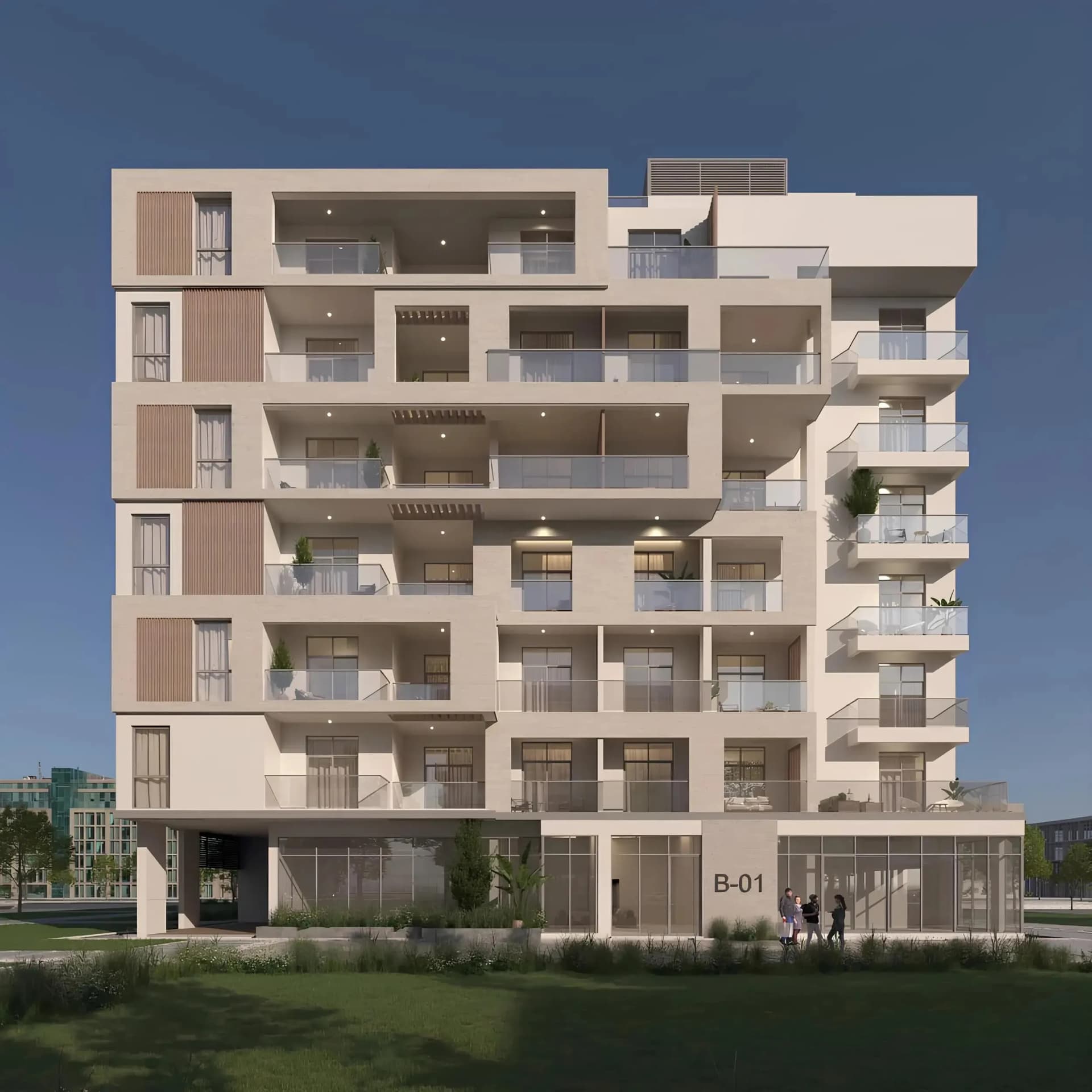 ICONA Residence by Castor Real Estate Development, Al Shamkhah. Render supplied by developer.