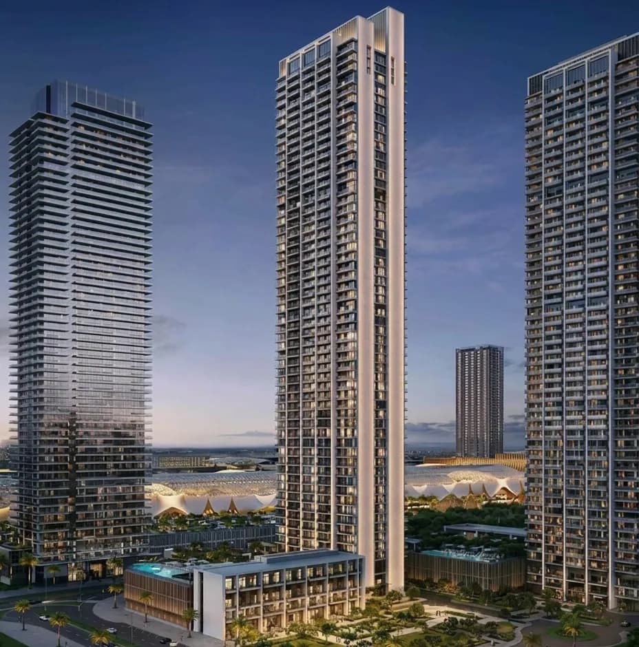 Valia by Emaar, Dubai Creek Harbour. Render supplied by developer.