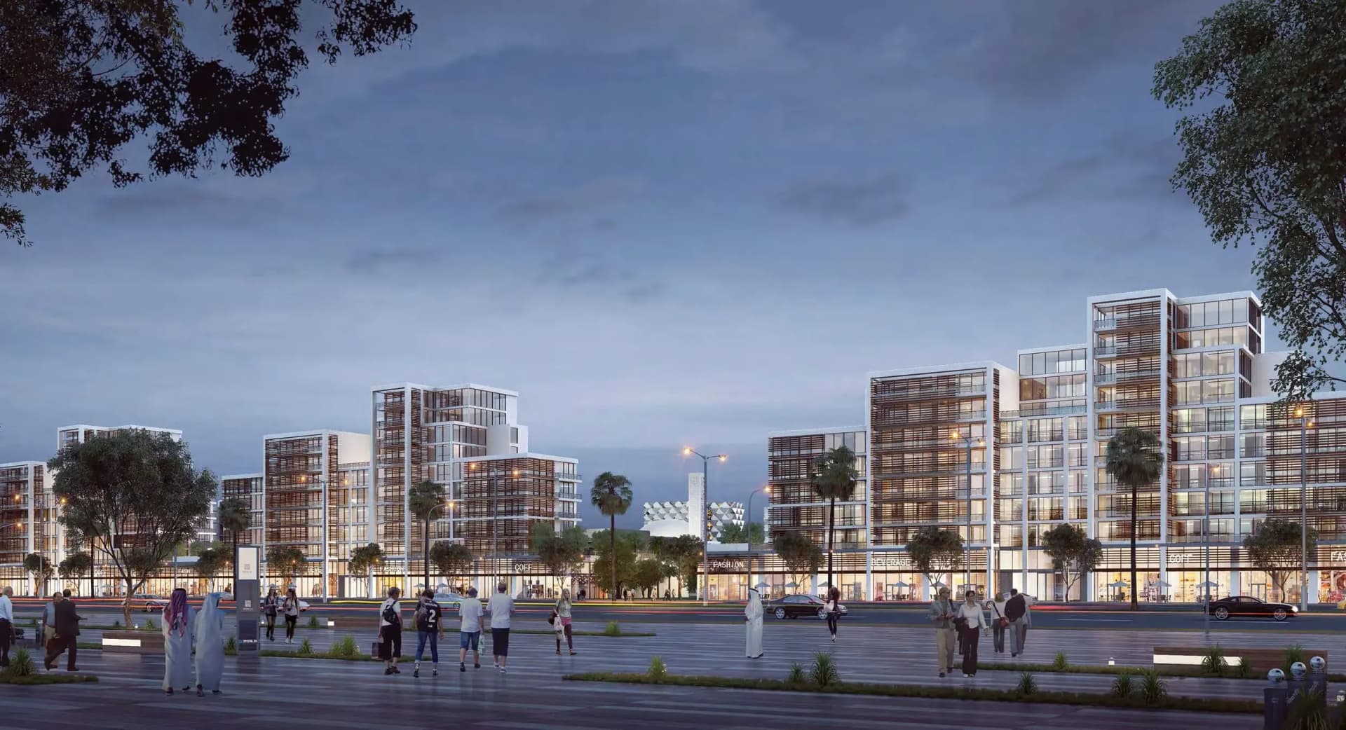 The Riff by ARADA, Muwaileh Commercial. Render supplied by developer.