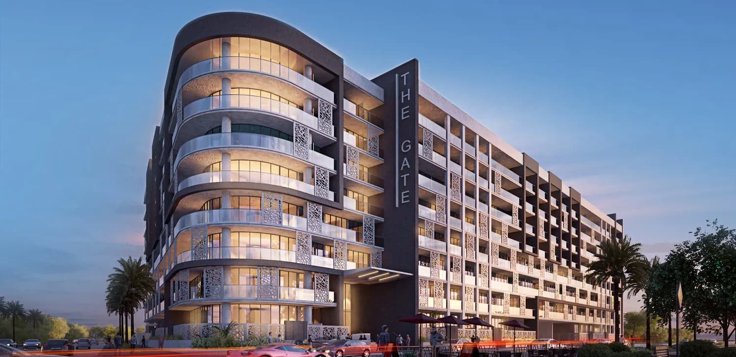 The Gate by Reportage, Abu Dhabi Industrial City. Render supplied by developer.