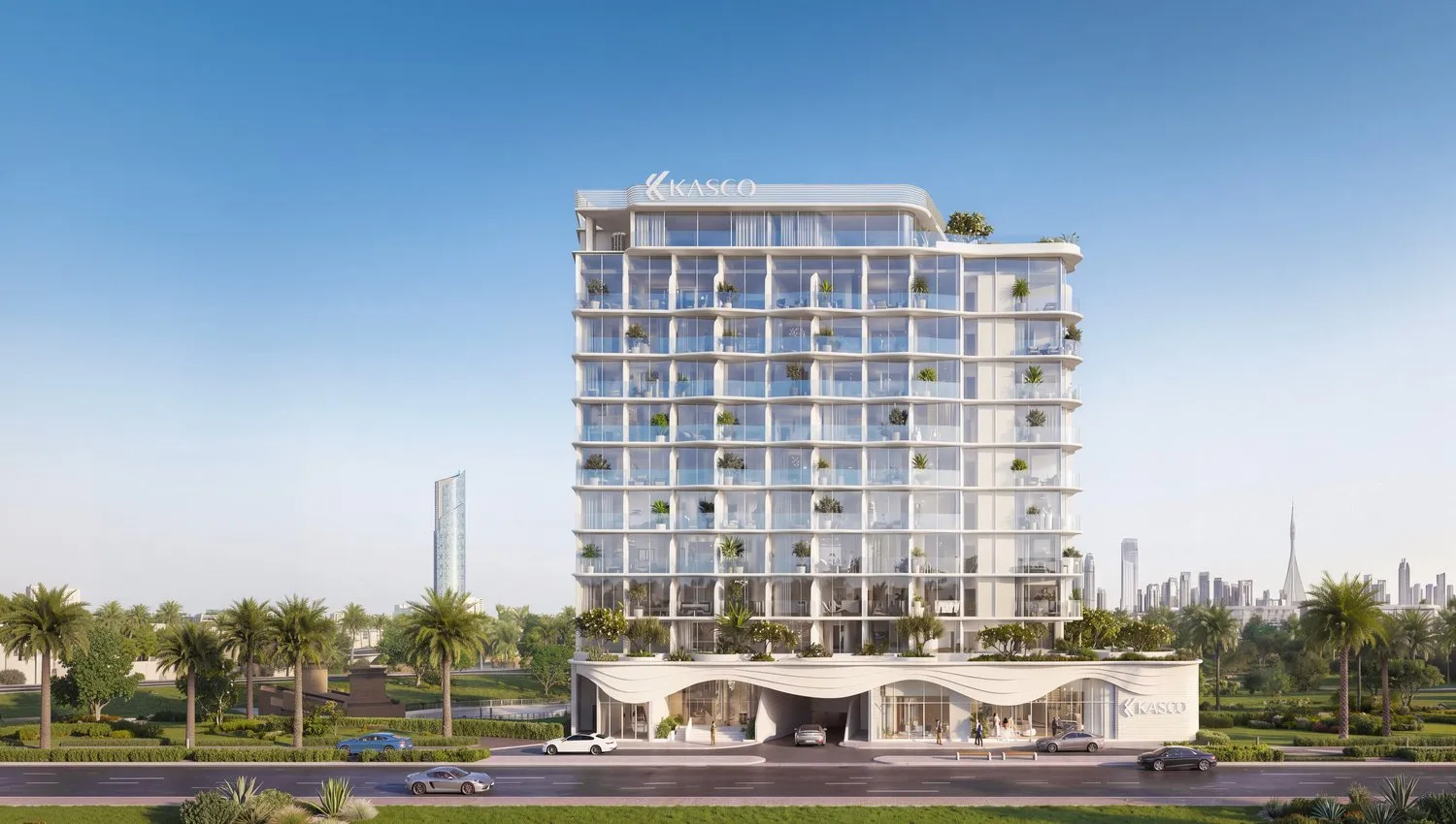 Fala by Kasco, Al Jaddaf Waterfront. Render supplied by developer.
