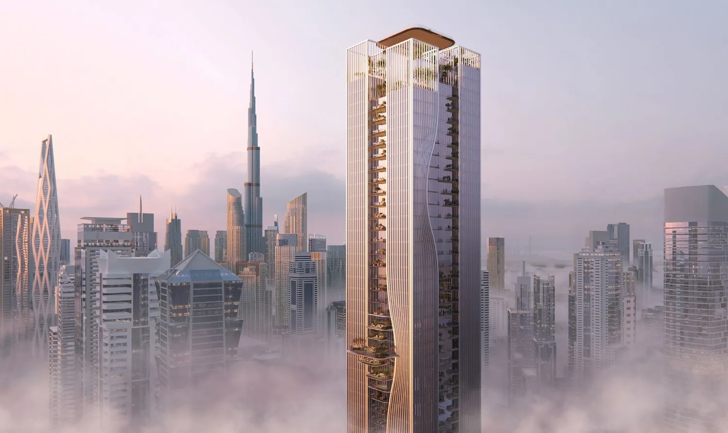 Berkeley Tower by Ellington. Render supplied by developer.