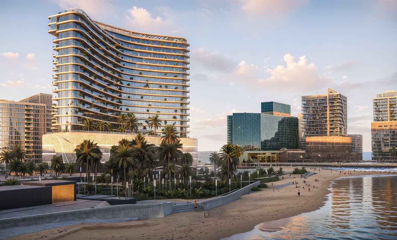 Marlin 2 by Reportage, Reem Island. Render supplied by developer.