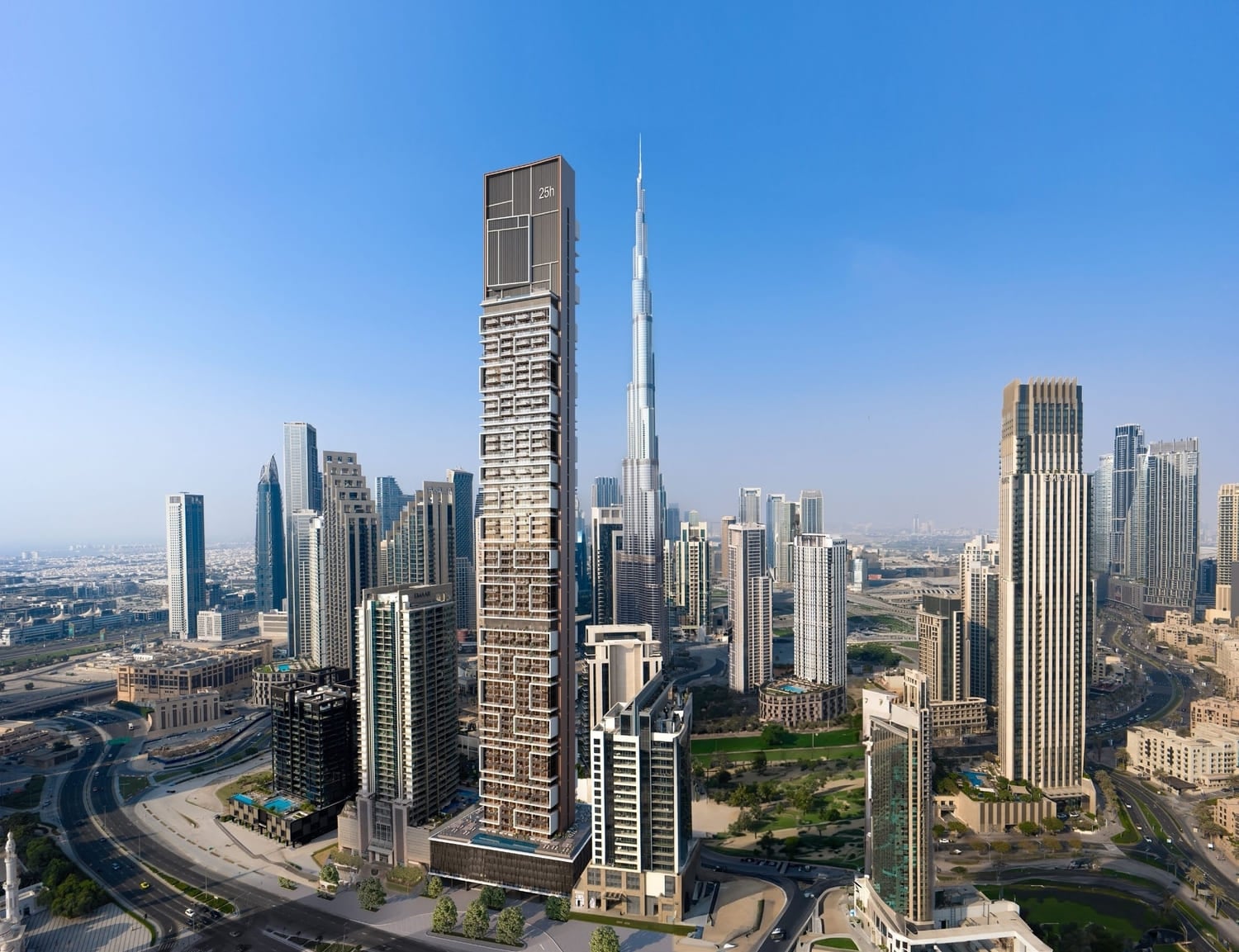 25h Heimat by East & West Properties in Downtown Dubai, render supplied by developer