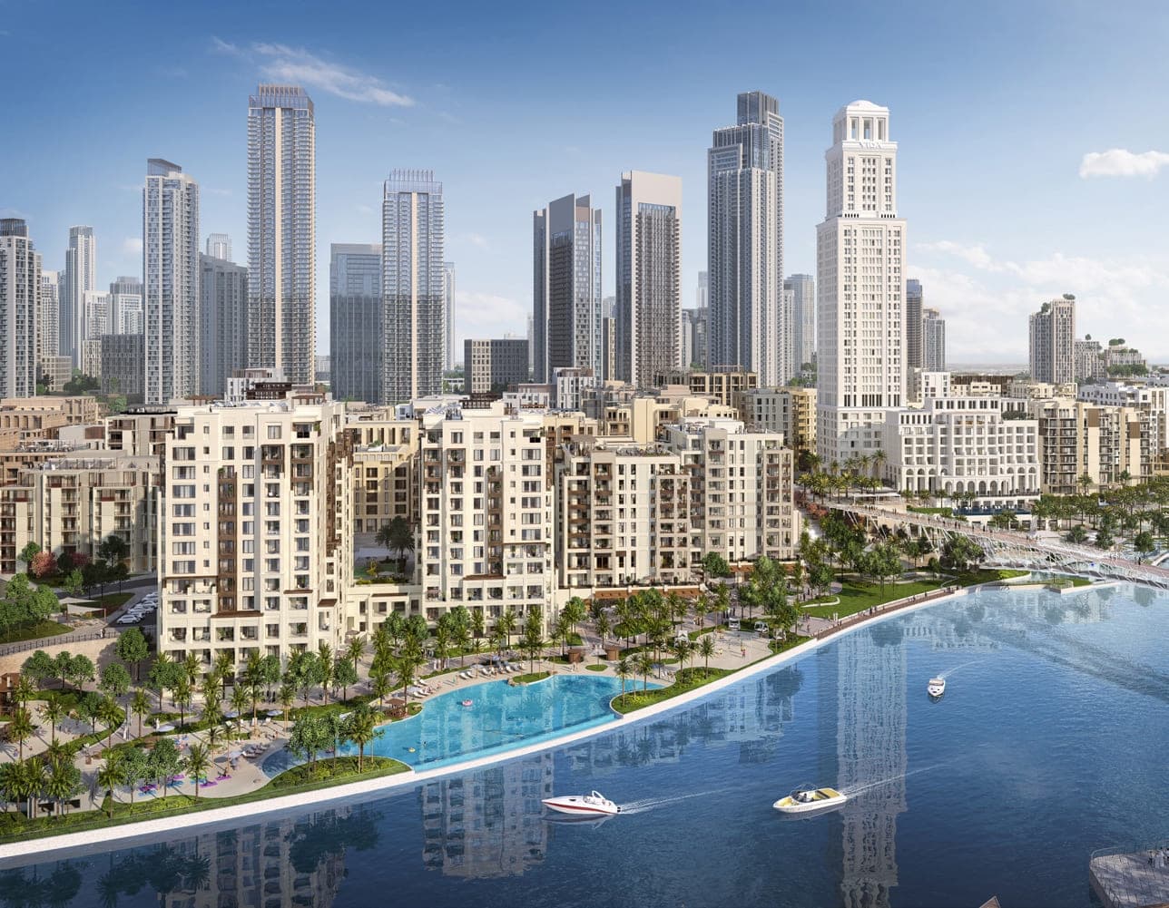 Savanna by Emaar, Dubai Creek Harbour. Render supplied by developer.