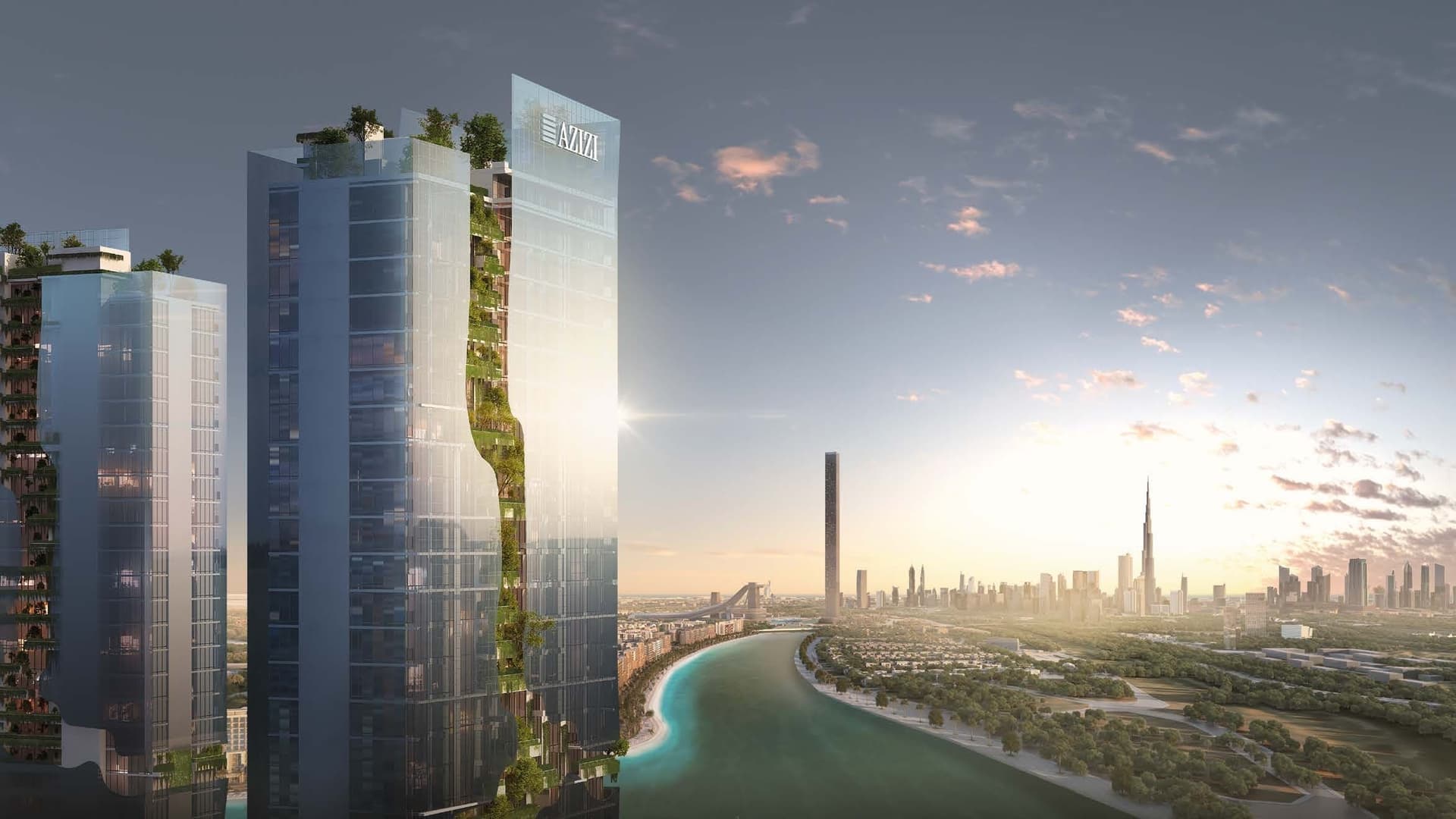 Riviera Rêve by Azizi, Azizi Riviera at Meydan One. Render supplied by developer.