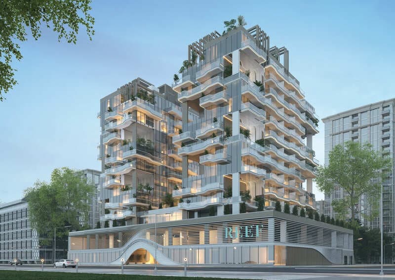 Reef 999 by REEF Luxury Developments, Jebel Ali Village. Render supplied by developer.